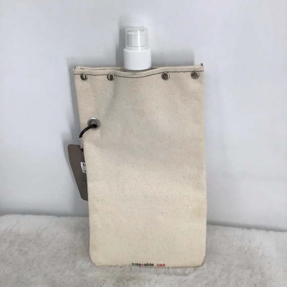 Tote + Able Wine/Beverage Canteen Canvas Portable Foldable Planet Friendly NWT - Picture 2 of 7